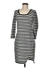 Express Stripes Black Casual Dress Size M - photo 1
