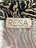 RESA 100% Polyester Animal Print Black Long Sleeve Blouse Size XS - photo 7