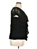 Alfani Black Short Sleeve Top Size 1X - photo 4