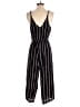 LA Hearts 100% Rayon Stripes Black Jumpsuit Size S - photo 2