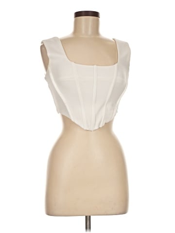 Olivaceous Sleeveless Blouse (view 1)