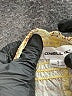 O'Neill 100% Viscose Chevron-herringbone Gold Shorts Size S - photo 3