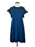 Alya Solid Blue Casual Dress Size S - photo 1