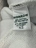 Monrow Silver Pullover Hoodie Size XS - photo 8