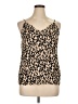 Halogen Tan Sleeveless Top Size XL - photo 1