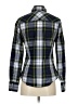 J.Crew 100% Cotton Plaid Blue Green Long Sleeve Button-Down Shirt Size 4 - photo 2