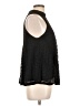 Ginger G. Black Sleeveless Blouse Size L - photo 4