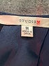 Studio M 100% Viscose Blue Sleeveless Blouse Size M - photo 7