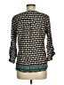 Fun2Fun 100% Rayon Teal 3/4 Sleeve Blouse Size M - photo 2