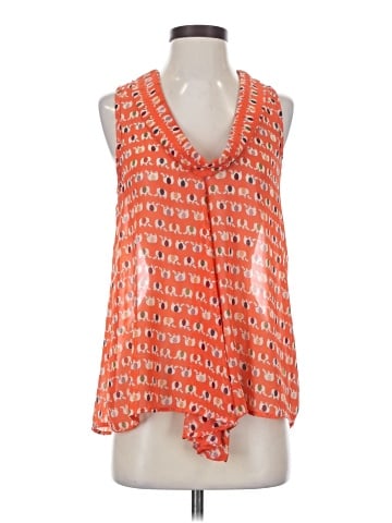 Blue Rain Sleeveless Blouse (view 1)