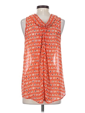 Blue Rain Sleeveless Blouse (view 2)