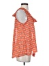 Blue Rain 100% Polyester Orange Sleeveless Blouse Size S - photo 4