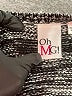 Oh MG! 100% Acrylic Print Black Pullover Sweater Size L - photo 7
