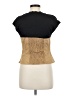 D. Exterior 100% Cotton Tan Short Sleeve Top Size M - photo 2