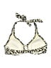 Lands' End Print Gold Swimsuit Top Size 2 - photo 2
