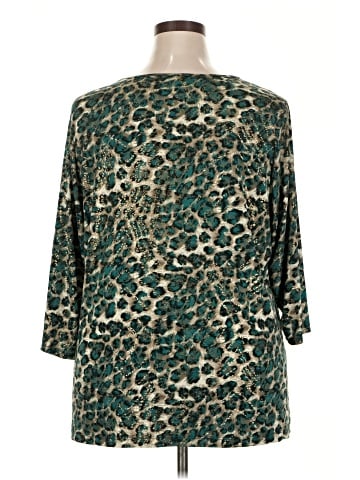 Essentials 3/4 Sleeve Blouse (view 2)