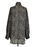 RESA 100% Polyester Animal Print Black Long Sleeve Blouse Size XS - photo 2