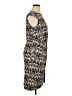 Tory Burch 100% Silk Animal Print Black Cocktail Dress Size XL - photo 4