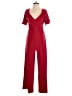Belle Badgley Mischka Red Jumpsuit Size 2 - photo 1