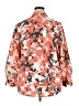 Roaman's Floral Orange 3/4 Sleeve Button-Down Shirt Size 20 - photo 2
