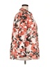 Roaman's Floral Orange 3/4 Sleeve Button-Down Shirt Size 20 - photo 4