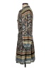 Current Air 100% Polyester Paisley Blue Casual Dress Size S - photo 5