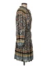 Current Air 100% Polyester Paisley Blue Casual Dress Size S - photo 4