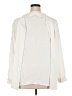 Bar III 100% Polyester Solid Ivory Long Sleeve T-Shirt Size 2X - photo 2