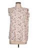 The Nines 100% Polyester Ivory Sleeveless Blouse Size L - photo 1