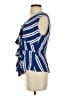 J.Crew 100% Viscose Blue Sleeveless Blouse Size 4 - photo 5