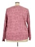 Crown & Ivy Animal Print Pink Pullover Sweater Size 3X - photo 2