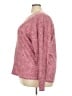 Crown & Ivy Animal Print Pink Pullover Sweater Size 3X - photo 5