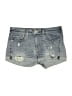 Express Jeans Blue Denim Shorts Size 4 - photo 1