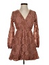 Petal and Pup 100% Polyester Brown Cocktail Dress Size 4 - photo 1