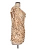 Rafaella Animal Print Tan Sleeveless Blouse Size L - photo 4