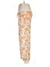 Treasure & Bond 100% Rayon Floral Orange Casual Pants Size L - photo 5
