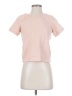 Blue Les Copains Pink Short Sleeve Top Size EU (IT) 40 / US 4 - photo 1