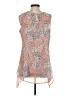 Fever 100% Polyester Orange Sleeveless Blouse Size S - photo 2