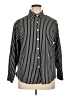Shein Stripes Black Long Sleeve Blouse Size XL - photo 1