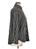 Shein Stripes Black Long Sleeve Blouse Size XL - photo 4