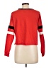 Justify Color Block Red Pullover Sweater Size L - photo 2