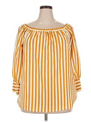 Say What? 3/4 Sleeve Blouse (view 1)