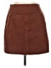SPANX Solid Brown Casual Skirt Size M - photo 2