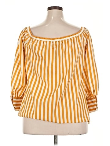 Say What? 3/4 Sleeve Blouse (view 2)