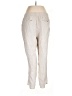 Old Navy Solid Ivory Linen Pants Size L - photo 2