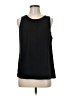 Halogen 100% Polyester Black Sleeveless Blouse Size M - photo 1