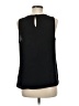 Halogen 100% Polyester Black Sleeveless Blouse Size M - photo 2