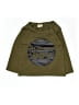 EGHUNOOY 100% Cotton Green Long Sleeve T-Shirt Size 80 cm / US 12-18 MO - photo 1