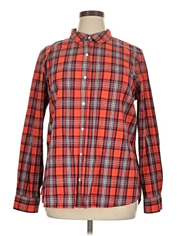 Gap Outlet Long Sleeve Button-Down Shirt (view 1)