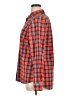Gap Outlet 100% Cotton Plaid Orange Long Sleeve Button-Down Shirt Size XL - photo 5